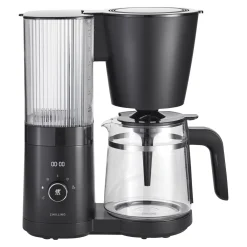 Cafetière avec filtre, 1,5 l, Noir mat