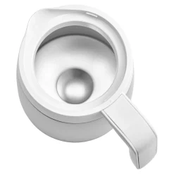 Cafetière avec filtre thermos, 1,25 l, Blanc argenté