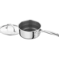 Casserole 16 cm, Inox 18/10, Argent
