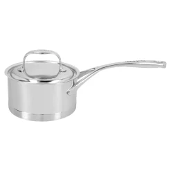 Casserole avec couvercle 14 cm, Inox 18/10, Argent