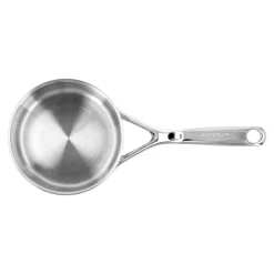 Casserole avec couvercle 14 cm, Inox 18/10, Argent
