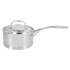 Casserole avec couvercle 16 cm, Inox 18/10, Argent