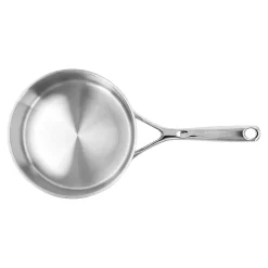 Casserole avec couvercle 20 cm, Inox 18/10, Argent