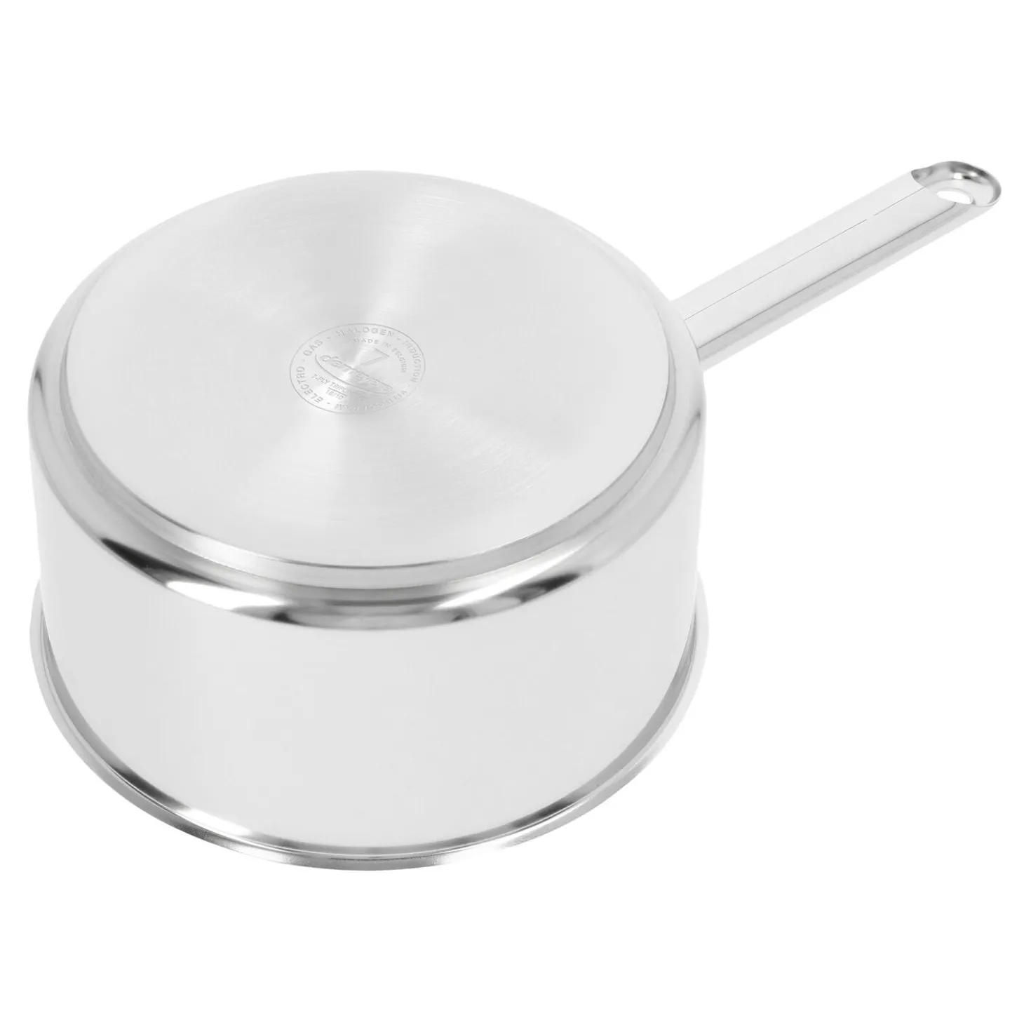 Casserole sans couvercle 18 cm, Inox 18/10, Argent
