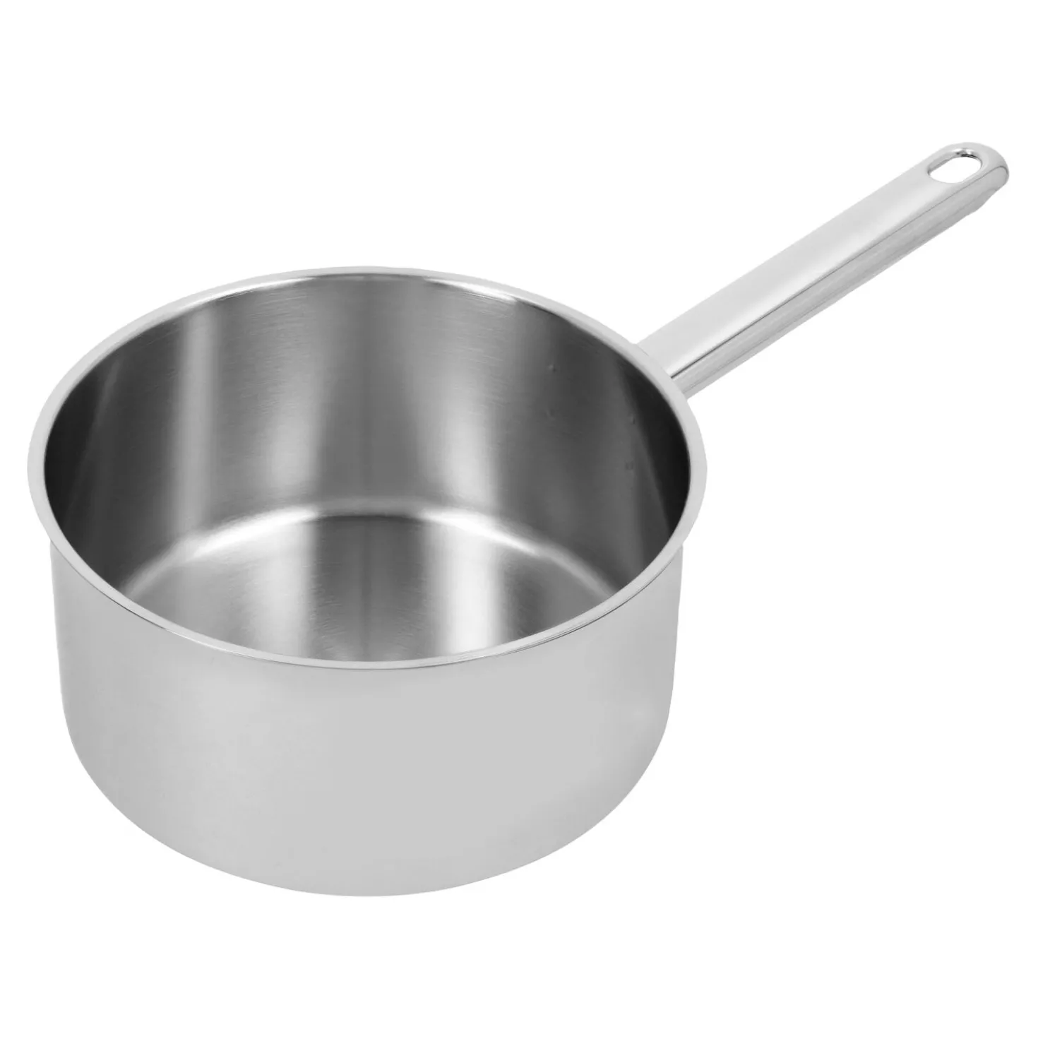 Casserole sans couvercle 18 cm, Inox 18/10, Argent