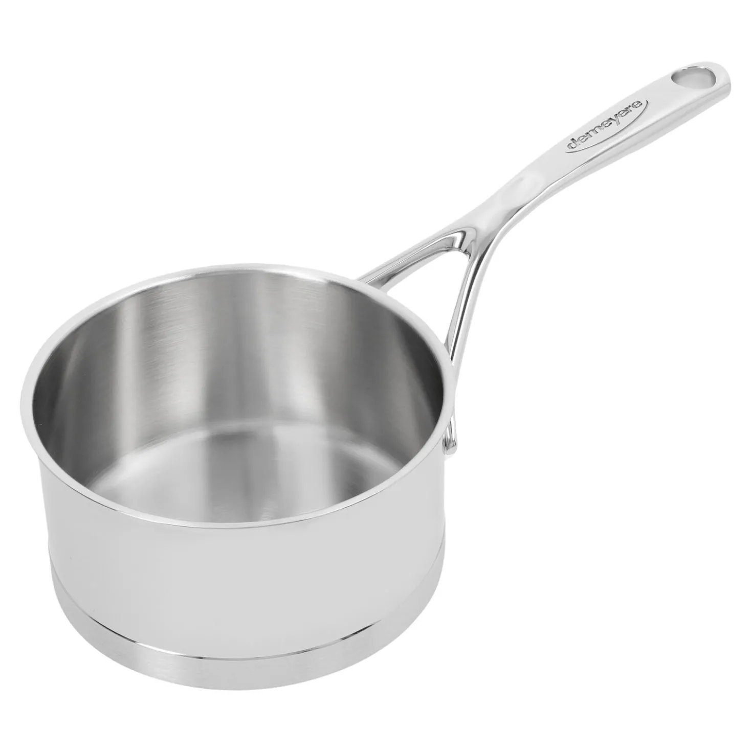 Casserole sans couvercle 14 cm, Inox 18/10, Argent