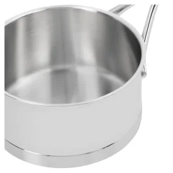 Casserole sans couvercle 14 cm, Inox 18/10, Argent