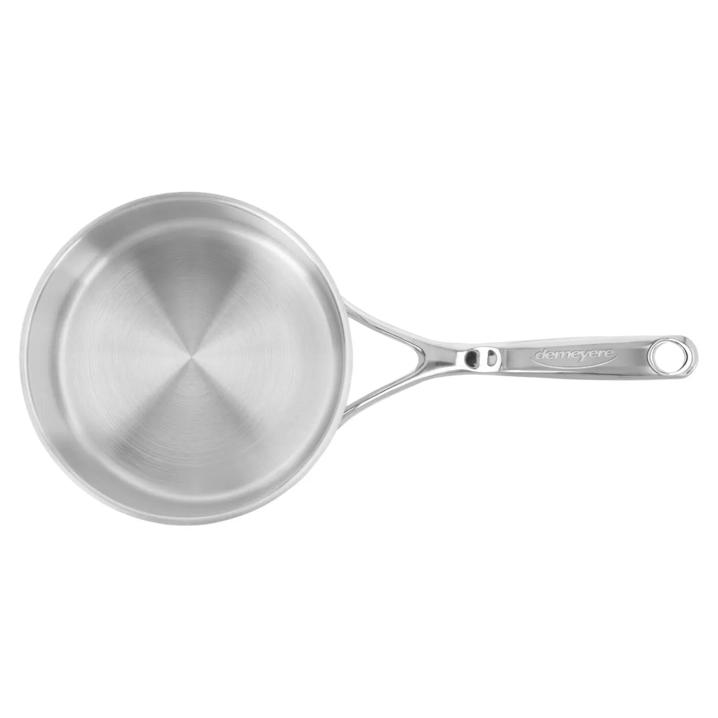Casserole sans couvercle 18 cm, Inox 18/10, Argent