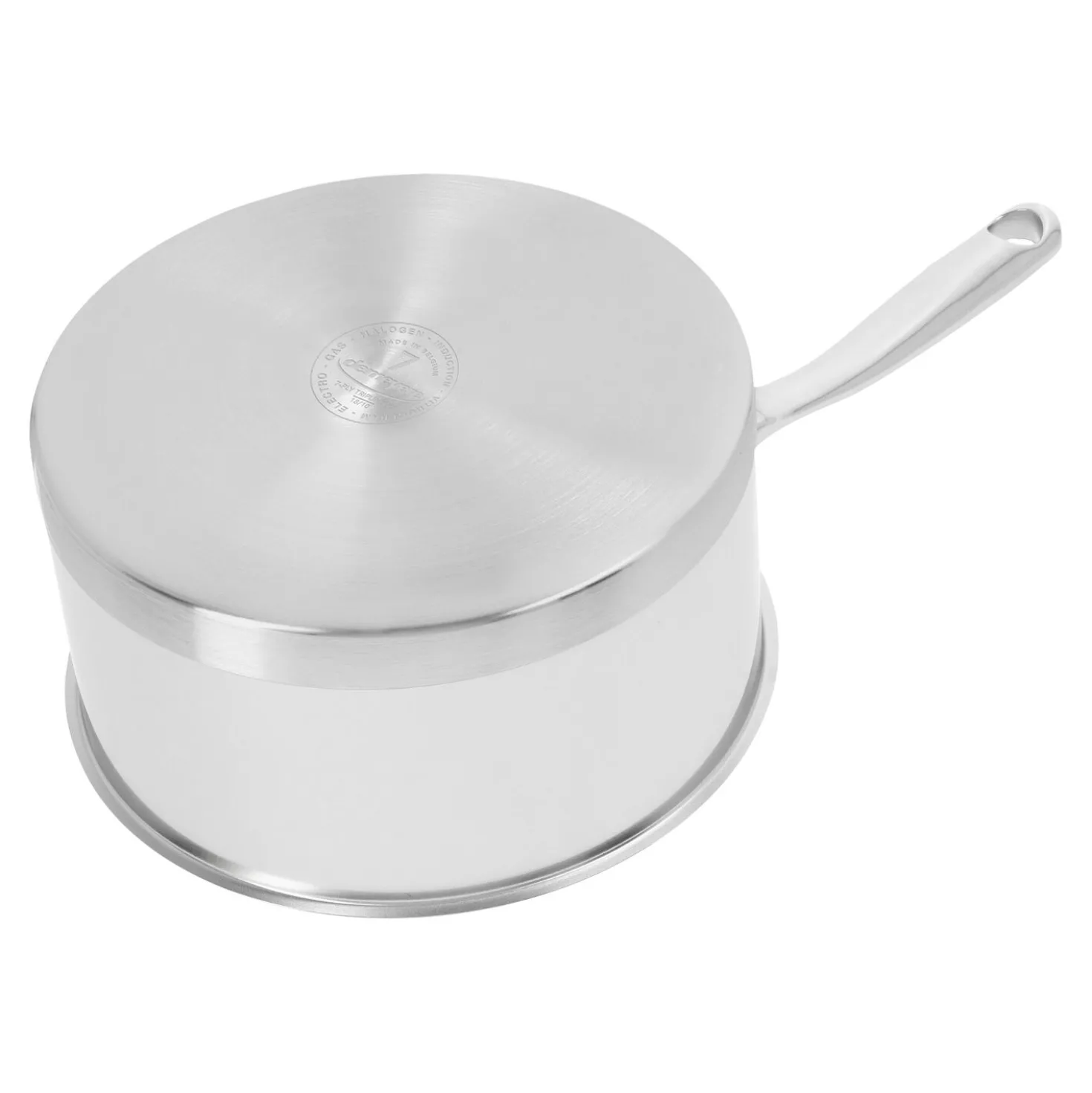 Casserole sans couvercle 18 cm, Inox 18/10, Argent
