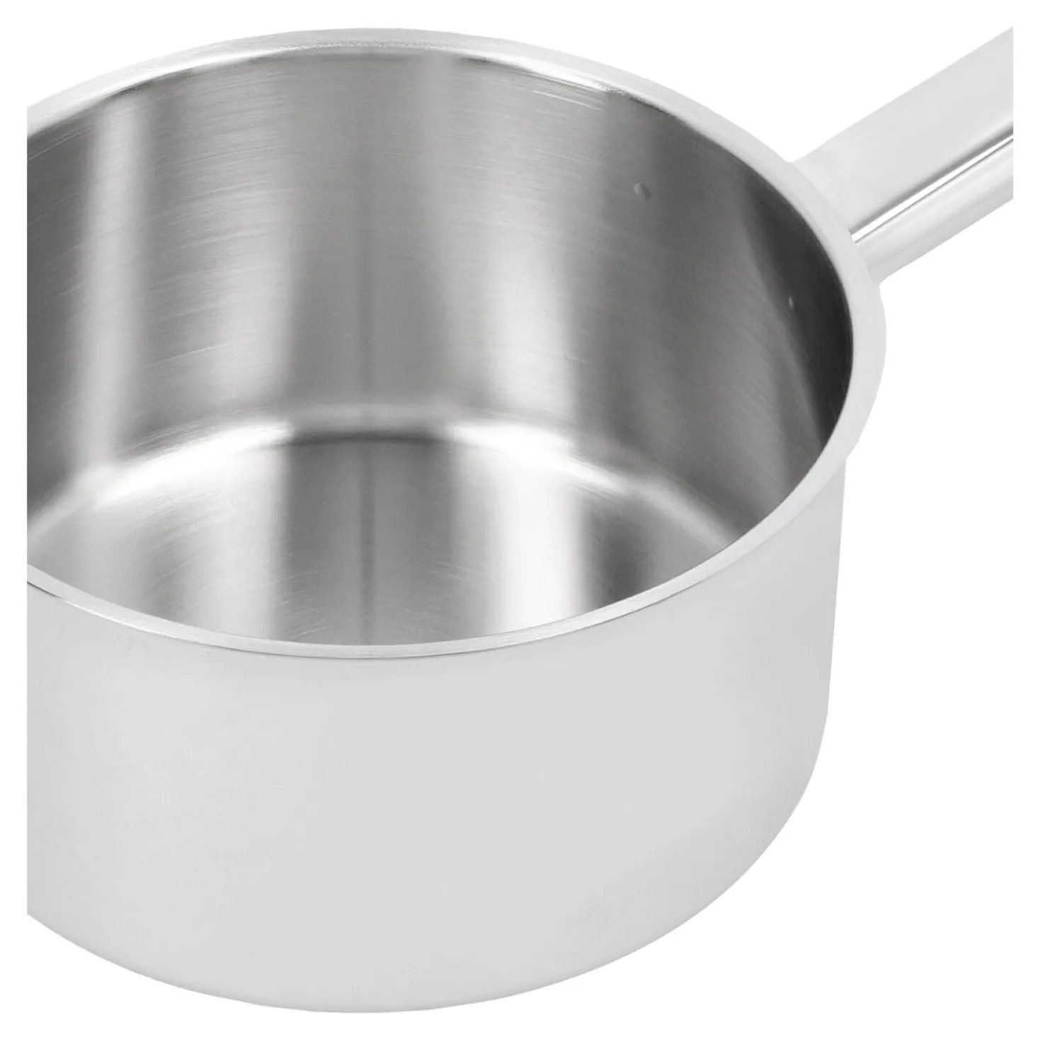 Casserole sans couvercle 14 cm, Inox 18/10, Argent