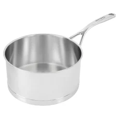 Casserole sans couvercle 20 cm, Inox 18/10, Argent