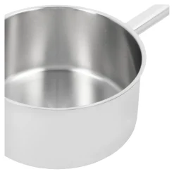 Casserole sans couvercle 20 cm, Inox 18/10, Argent
