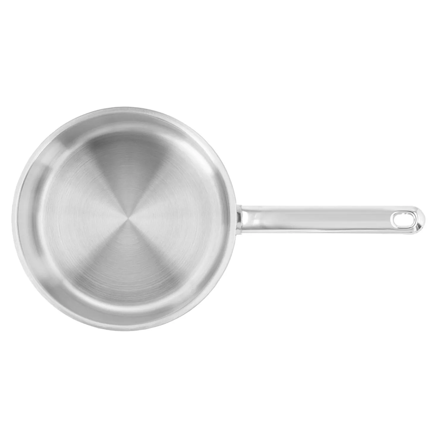 Casserole sans couvercle 20 cm, Inox 18/10, Argent