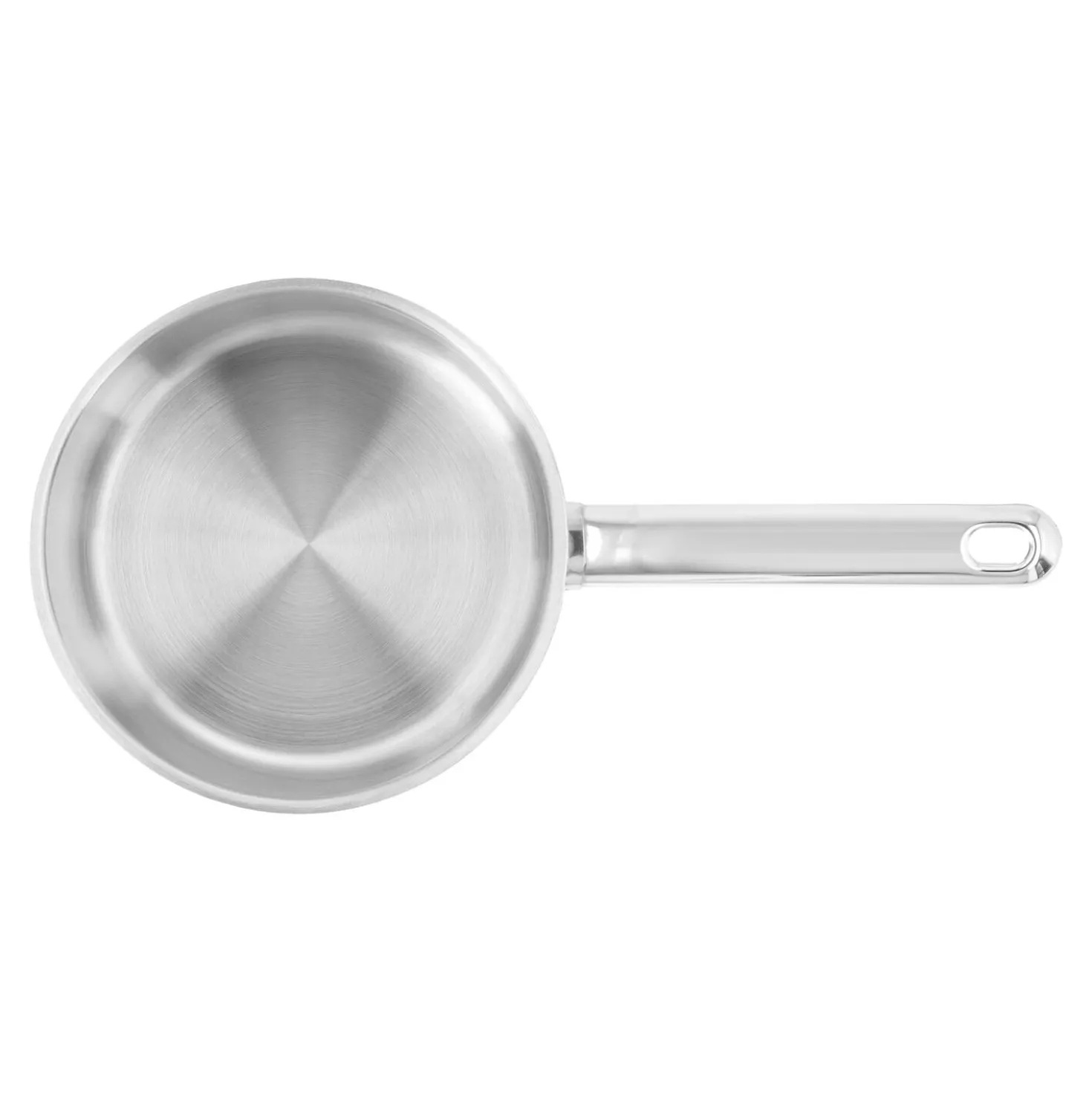Casserole sans couvercle 16 cm, Inox 18/10, Argent