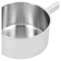 Casserole sans couvercle 16 cm, Inox 18/10, Argent