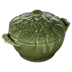 Cocotte 13 cm, Artichaut, Basilic, Céramique
