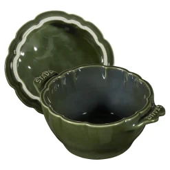 Cocotte 13 cm, Artichaut, Basilic, Céramique