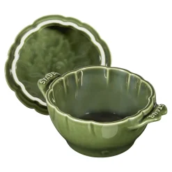 Cocotte 13 cm, Artichaut, Basilic, Céramique