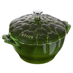 Cocotte 22 cm, Artichaut, Basilic, Fonte