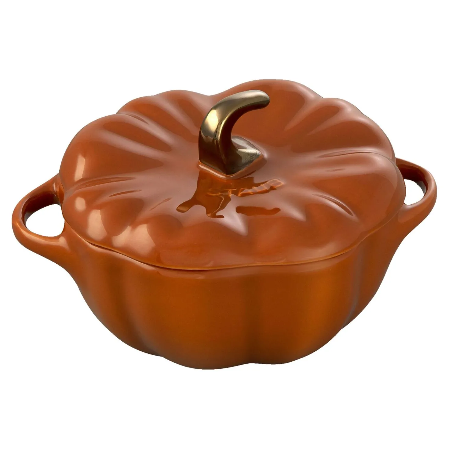 Cocotte 12 cm, Citrouille, Cannelle, Céramique
