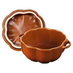 Cocotte 12 cm, Citrouille, Cannelle, Céramique