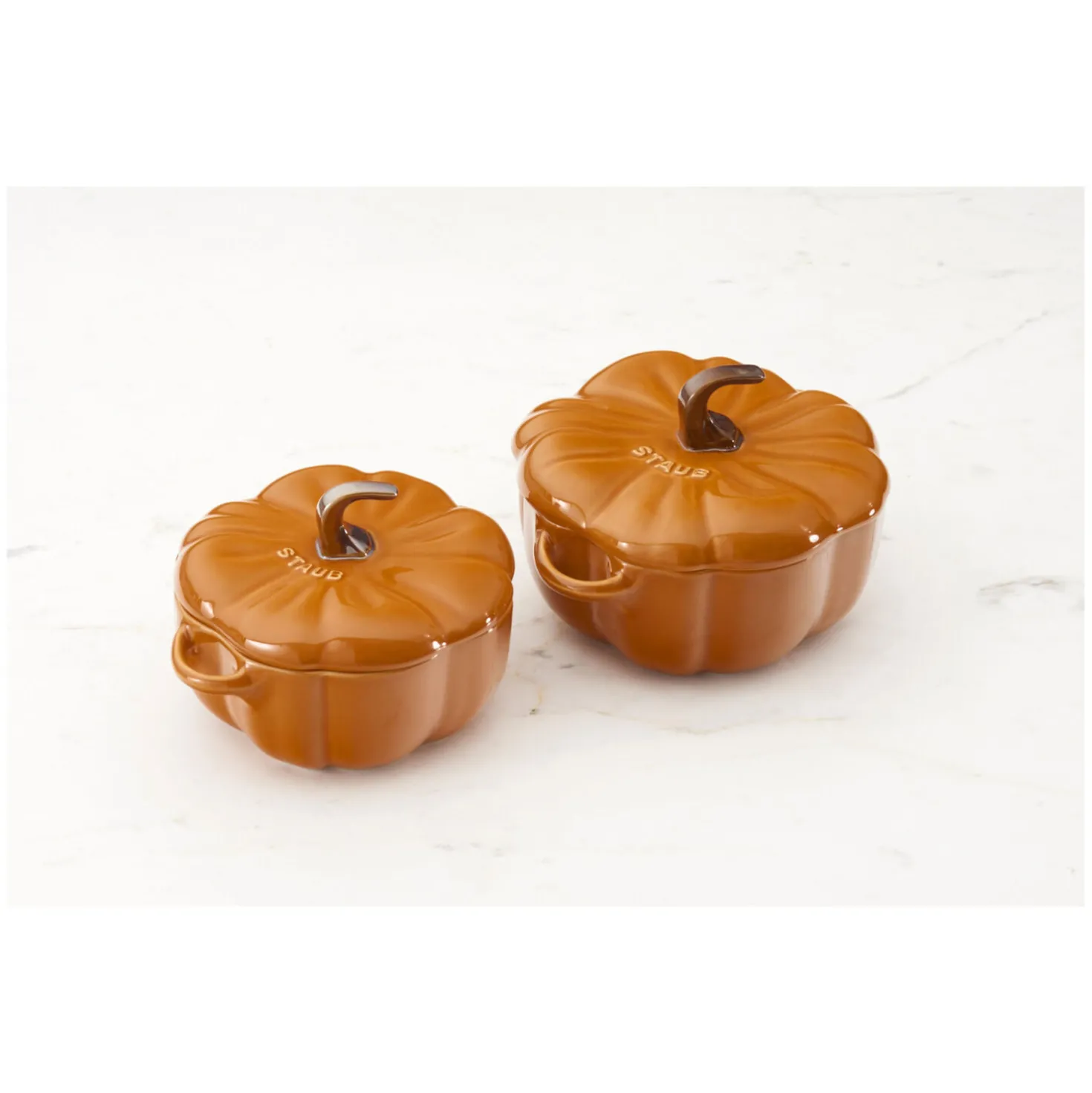 Cocotte 12 cm, Citrouille, Cannelle, Céramique