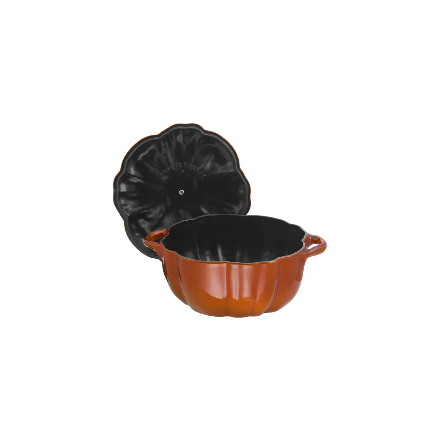 Cocotte 24 cm, Citrouille, Cannelle, Fonte
