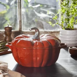 Cocotte 24 cm, Citrouille, Cannelle, Fonte