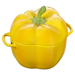 Cocotte 11 cm, Jaune, Céramique