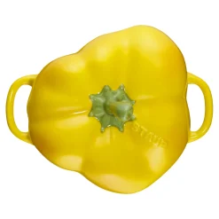 Cocotte 11 cm, Jaune, Céramique