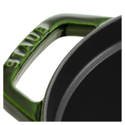 Cocotte 33 cm, Ovale, Basilic, Fonte
