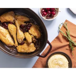 Cocotte 33 cm, Ovale, Grenadine, Fonte