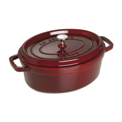 Cocotte 31 cm, Ovale, Grenadine, Fonte