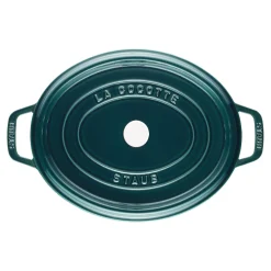 Cocotte 31 cm, Ovale, La Mer, Fonte