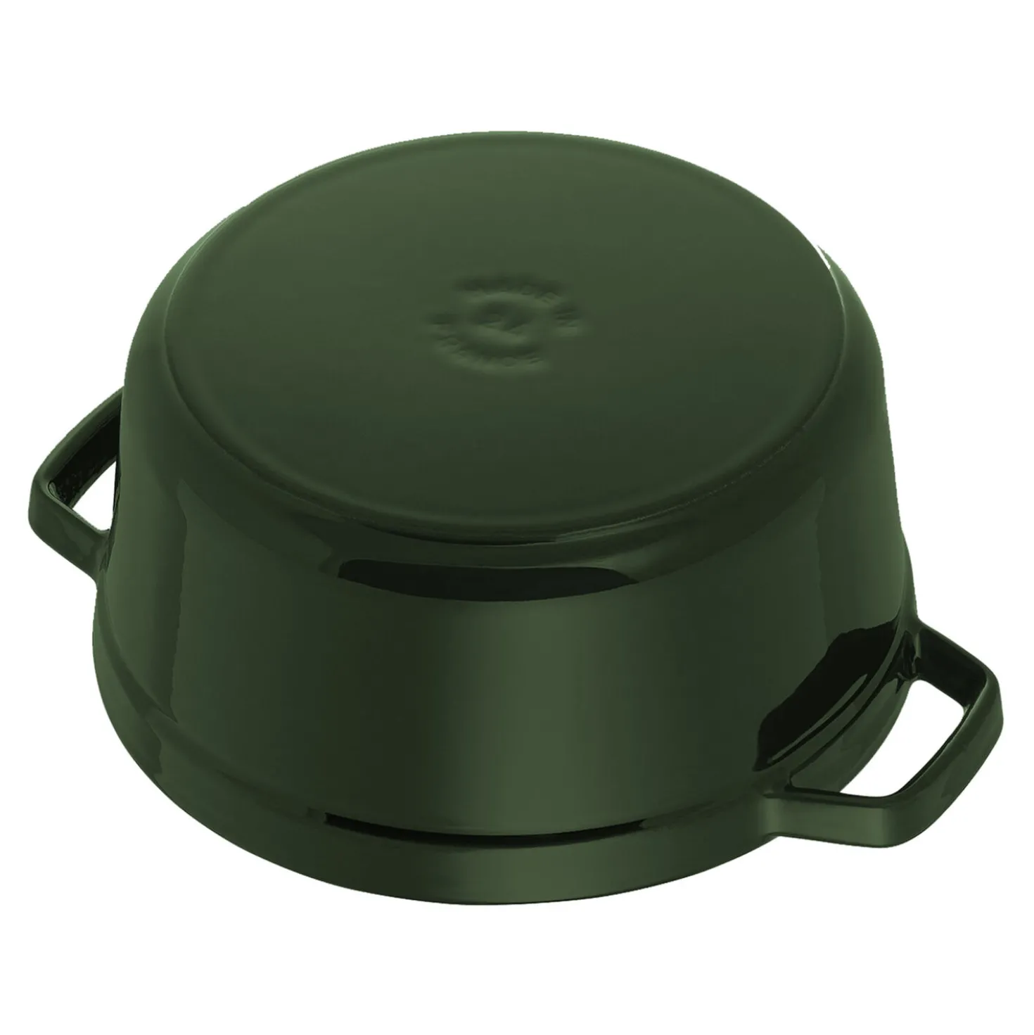 Cocotte 26 cm, Rond(e), Basilic, Fonte