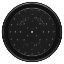 Cocotte 28 cm, Rond(e), Bordeaux, Fonte