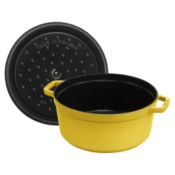Cocotte 26 cm, Rond(e), Citron, Fonte