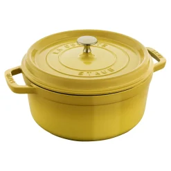 Cocotte 24 cm, Rond(e), Citron, Fonte