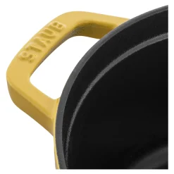 Cocotte 24 cm, Rond(e), Citron, Fonte
