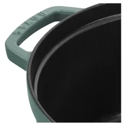 Cocotte 20 cm, Rond(e), Eucalyptus, Fonte