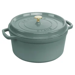 Cocotte 28 cm, Rond(e), Eucalyptus, Fonte