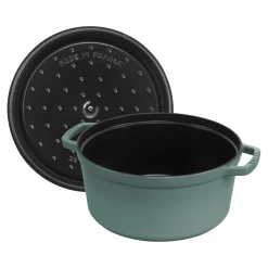 Cocotte 28 cm, Rond(e), Eucalyptus, Fonte