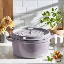 Cocotte 24 cm, Rond(e), Fleur de Cerisier, Fonte