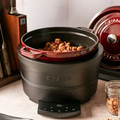 Cocotte 24 cm, Rond(e), Grenadine, Fonte