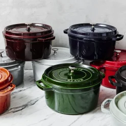 Cocotte 24 cm, Rond(e), Grenadine, Fonte