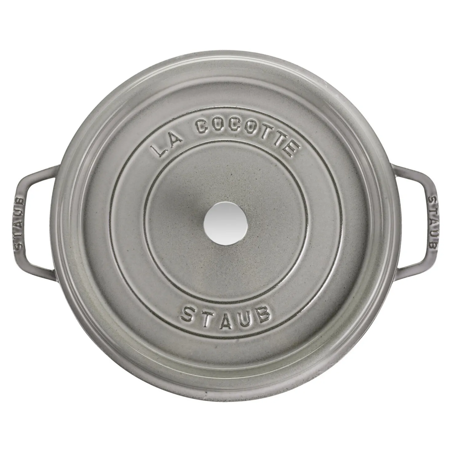 Cocotte 34 cm, Rond(e), Gris graphite, Fonte