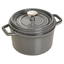 Cocotte 14 cm, Rond(e), Gris graphite, Fonte