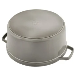 Cocotte 14 cm, Rond(e), Gris graphite, Fonte