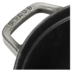 Cocotte 12 cm, Rond(e), Gris graphite, Fonte