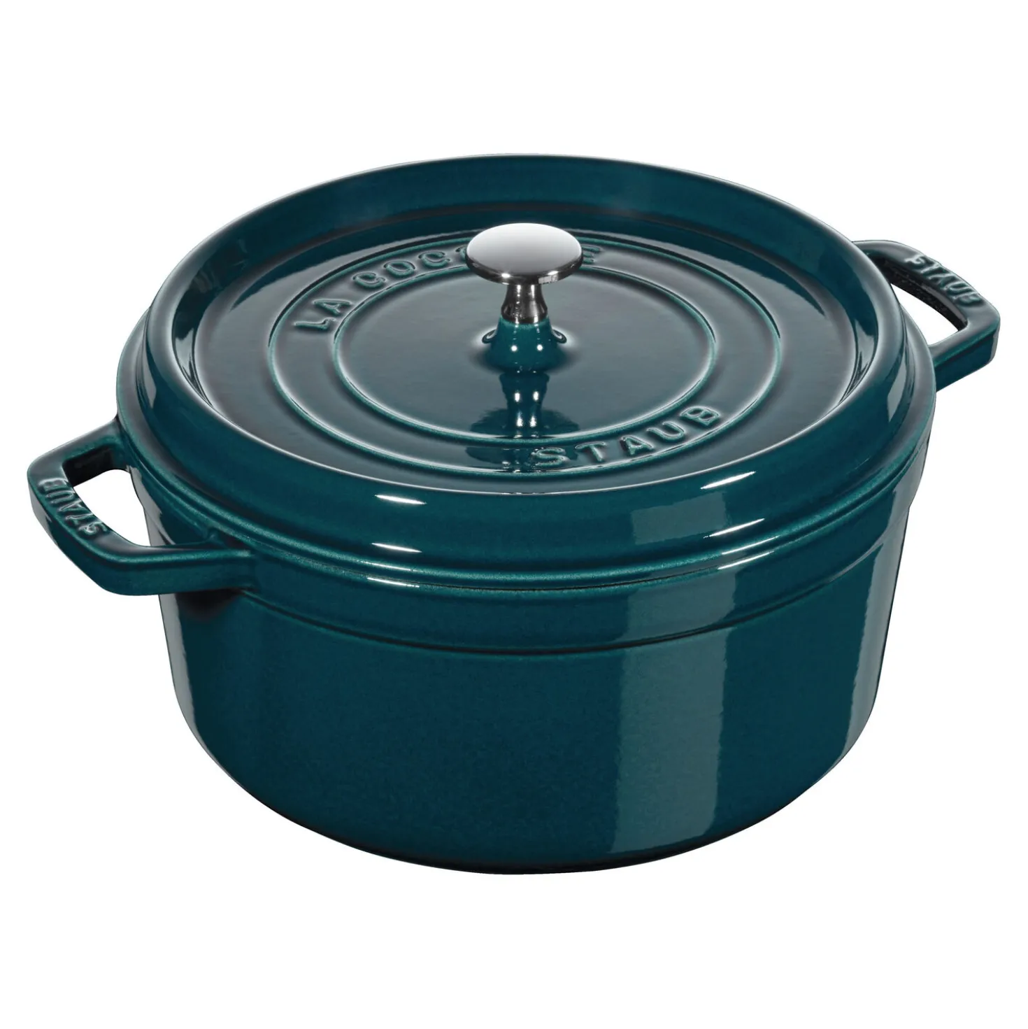 Cocotte 26 cm, Rond(e), La Mer, Fonte